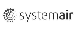 systemair logo grey